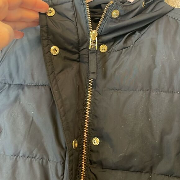 J. Crew Mercantile long puffer coat black Size S - Picture 6 of 10